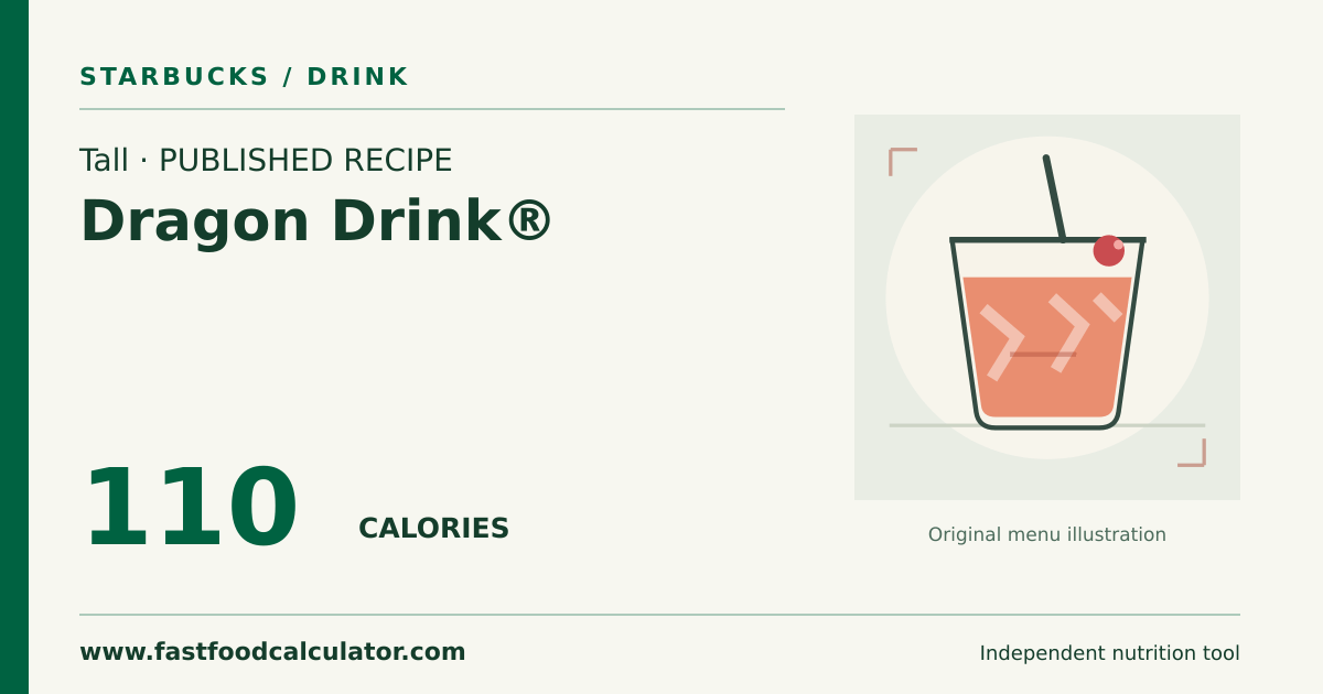 Illustrated share card for Tall Dragon Drink®