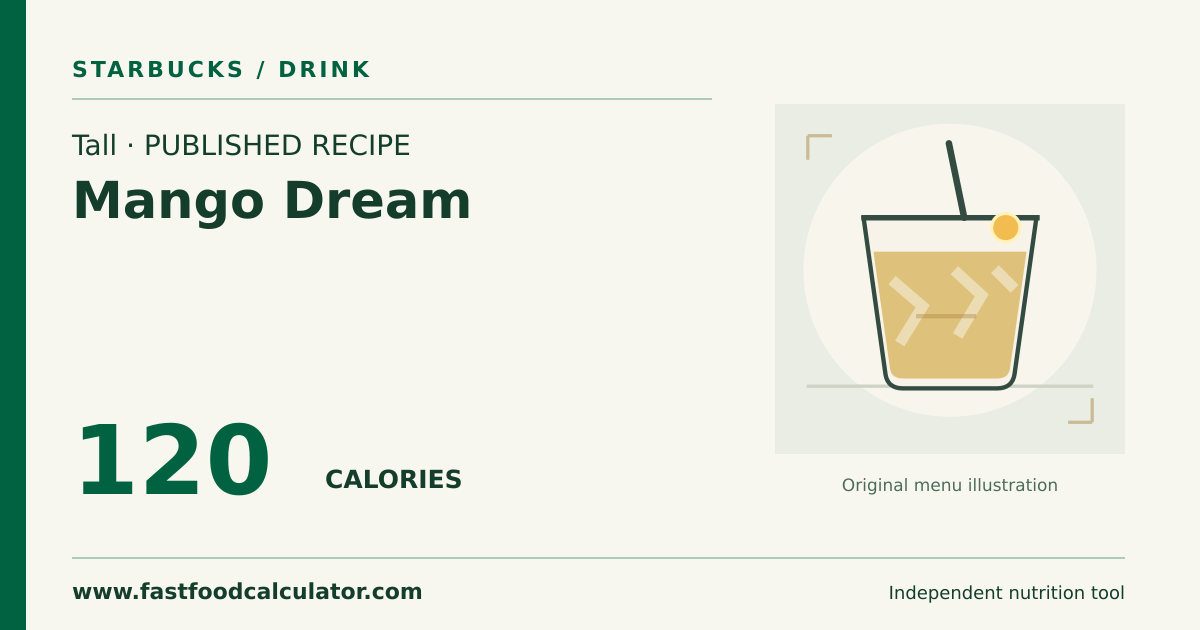 Illustrated share card for Tall Mango Dream